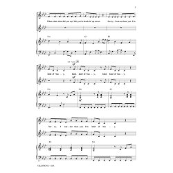 TELEPHONE (HUFF/ANDERS/DAVIS) SSA CHORAL