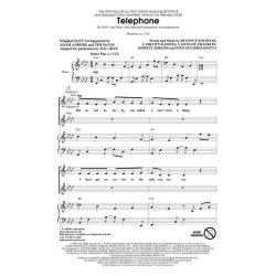 Glee: Telephone (Arr. Tim Davis/Adam Anders) (ShowTrax CD)