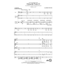STEVENS MORT HAWAII FIVE-0 (EMERSON ROGER) SATB DV A CAPPELLA CHORAL
