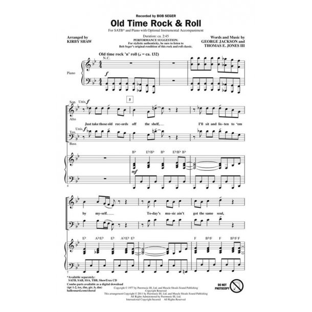 Old Time Rock & Roll