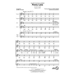 LENNON J/MCCARTNEY P PENNY LANE (SNYDER AUDREY) SSAA A CAPPELLA CHORAL