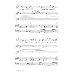 GREEN CEE LO FORGET YOU GLEE (ED HUFF MAC) SATB CHORAL