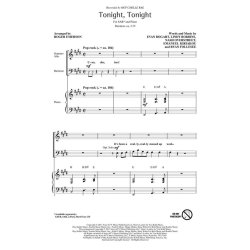 TONIGHT TONIGHT (EMERSON ROGER) SAB CHORAL