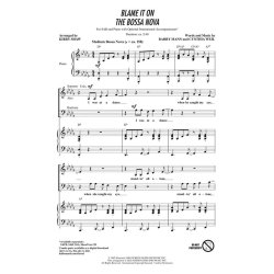Mann/Weil Blame It On The Bossa Nova (Arr Shaw Kirby) Sab Choral