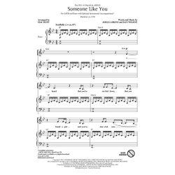 ADKINS ADELE/WILSON DAN SOMEONE LIKE YOU (ARR HUFF MAC) SHOWTRAX CD