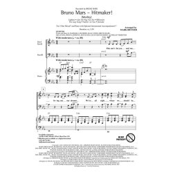 MARS BRUNO HITMAKER! MEDLEY (ARR BRYMER MARK) 3PT MIXED CHOR