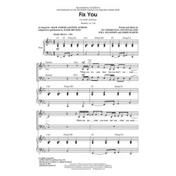 COLDPLAY FIX YOU (ED BRYMER MARK) SAB CHORAL