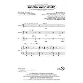 Beyoncé: Run The World (Girls) (Arr. Brymer) (ShowTrax CD)