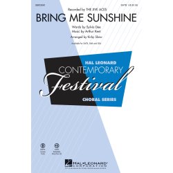Kirby Shaw: Bring Me Sunshine (SATB)