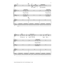 WE GOT THE BEAT/YOU CAN'T STOP THE BEAT (HUFF/ANDERS/ASTROM) SAB CHOR