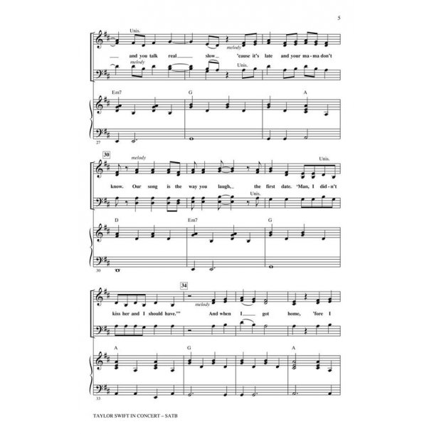 Taylor Swift in Concert : Medley