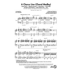 Kleban/Hamlisch A Chorus Line Choral Medley (Lojeski Ed) Sab Choral