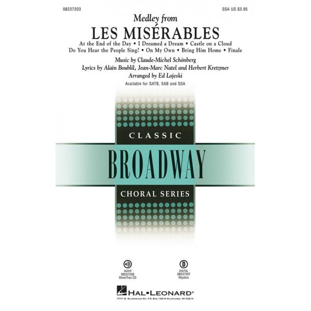 Les Mis&eacute;rables (Choral Medley)