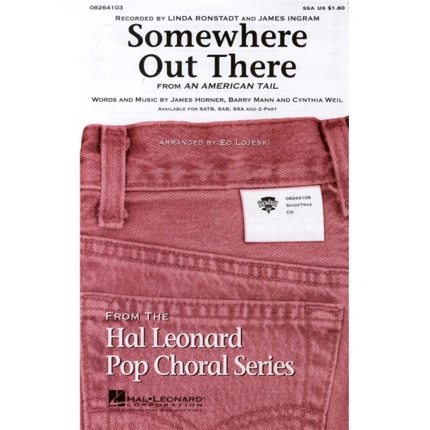 James Horner: Somewhere Out There (SSA)