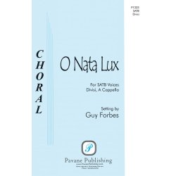 FORBES GUY O NATA LUX SSAATTBB A CAPPELLA CHORAL