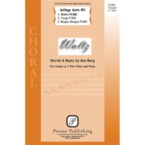 BERG KEN WALTZ FROM SOLFEGE SUITE NO3 2 PART CHORAL