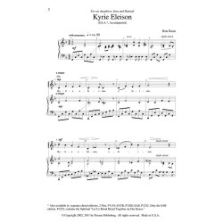 KEAN RON AMERICAN MASS (GERHOLD JOHN) SSA CHORAL
