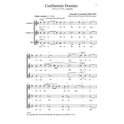 Constantini Confitemini Domino Ssa