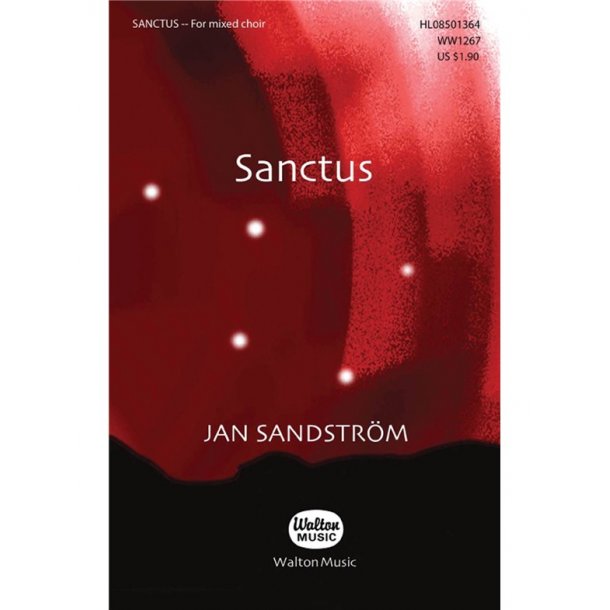 Jan Sandstrm: Sanctus (SATB A Cappella)