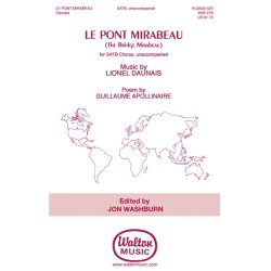 Lionel Daunais: Le Pont Mirabeau (The Bridge Mirabeau)