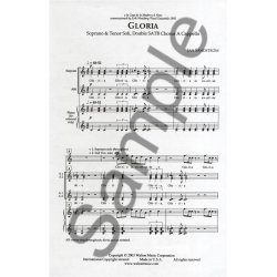 Jan Sandstrom: Gloria (SSAATTBB)