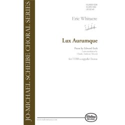 Eric Whitacre: Lux Aurumque (TTBB)