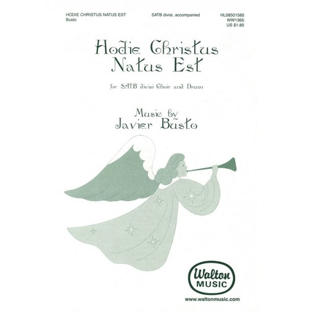 Javier Busto: Hodie Christus Natus Est