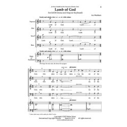Washburn John Lamb Of God Satb Choral