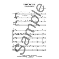 Ola Gjeilo: Ubi Caritas (SATB)