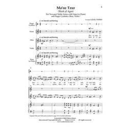 Ma'oz Tzur Rock Of Ages (Arr Noblett Jody) 2 Part Treble Choral