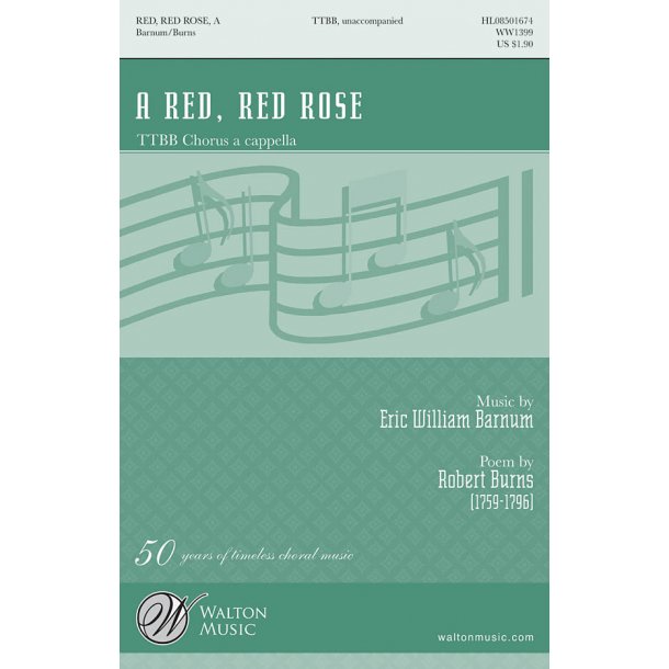 Eric William Barnum: A Red, Red Rose