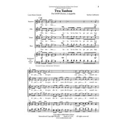 GUILLAUME TWA TANBOU (CELESTIN) SATB