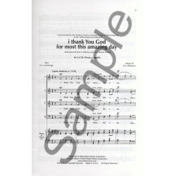 Eric Whitacre: i thank You God for most this amazing day (Revised Edition)