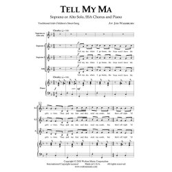 TELL MY MA (ARR WASHBURN JON) SSA CHORAL