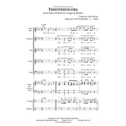 TSHOTSHOLOZA GO FORWARD (ARR AMES JEFFERY L) SATB DIVISI & SOLO CHOR