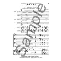Ola Gjeilo: The Ground - Vocal Score