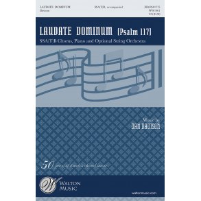 Davison Dan Laudate Dominum Psalm 117 Ssa(T)b Choral