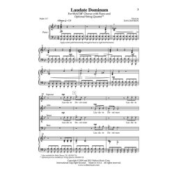 Davison Dan Laudate Dominum Psalm 117 Ssa(T)b Choral