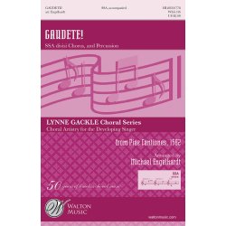 Gaudete (Arr Engelhardt Michael) Ssa Divisi Chor