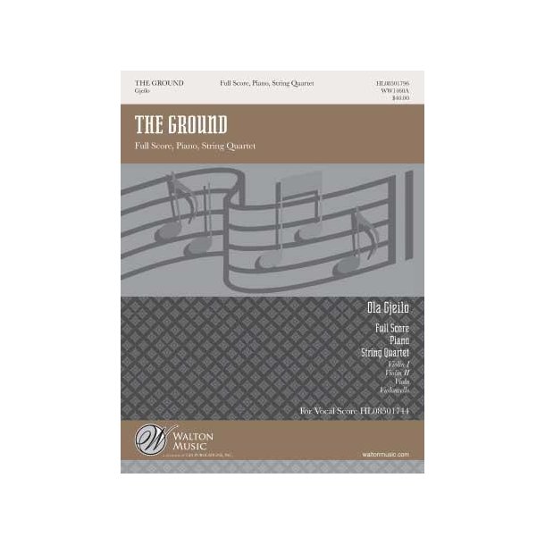 Ola Gjeilo: The Ground - Ensemble Score/Parts