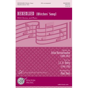 Mendelssohn Felix Hexenlied Witches' Song (Arr Neal Paul) Ssa Choral