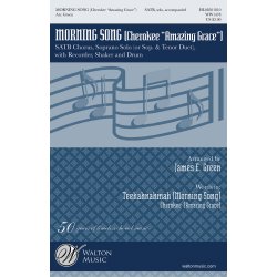 MORNING SONG CHEROKEE AMAZING GRACE (ARR GREEN JAMES) SATB CHOR