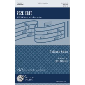 PEZE KAFE (ARR KALLMAN STEN) SATB CHOR