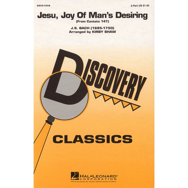 Jesu, Joy of Man's Desiring