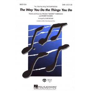 The Temptations: The Way You Do The Things You Do (Arr. Brymer) (SATB)