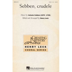 Sebben, Crudele : 2-Part and Piano