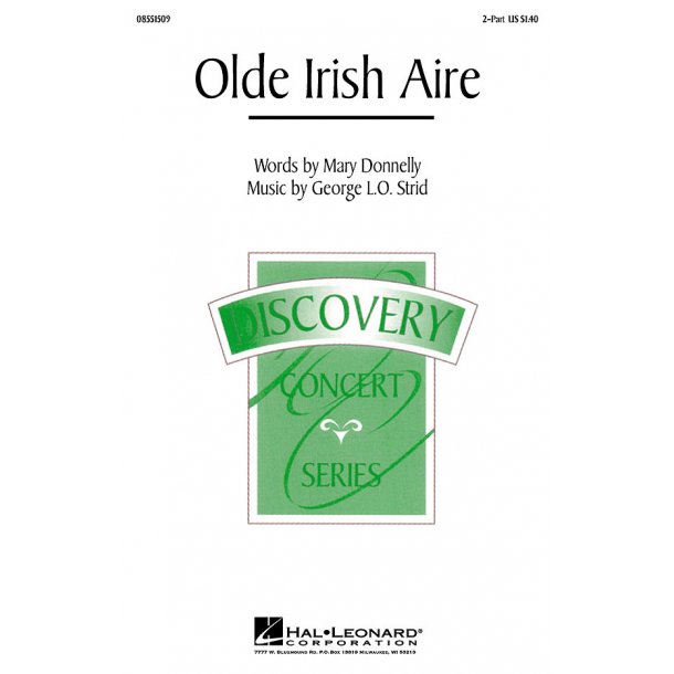 Olde Irish Aire : 2-Part and Piano