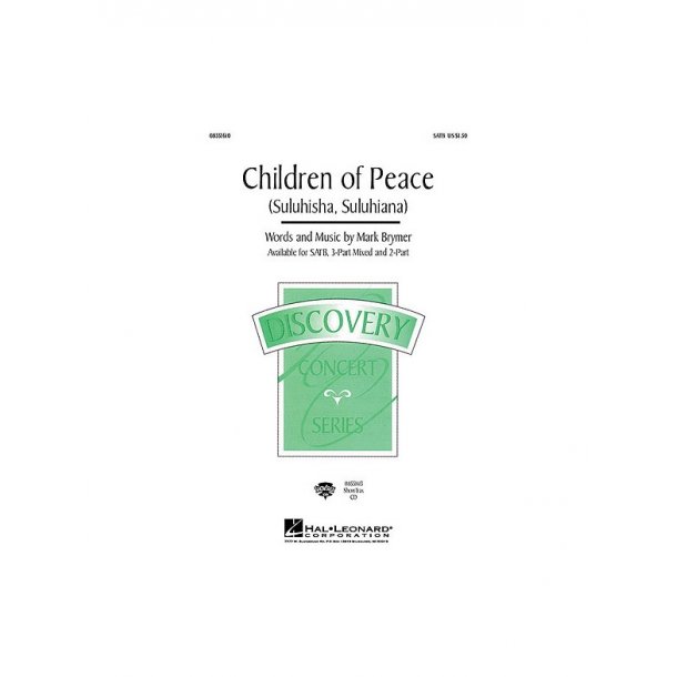 Mark Brymer: Children Of Peace (Suluhisha, Suluhiana) (SATB)