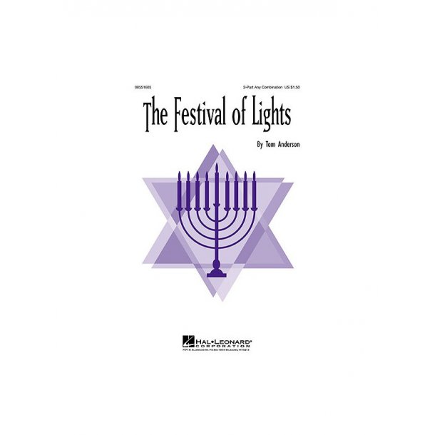 Festival Of Lights For 2-Part Vocals