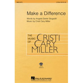 Make a Difference : 2-Part and Piano